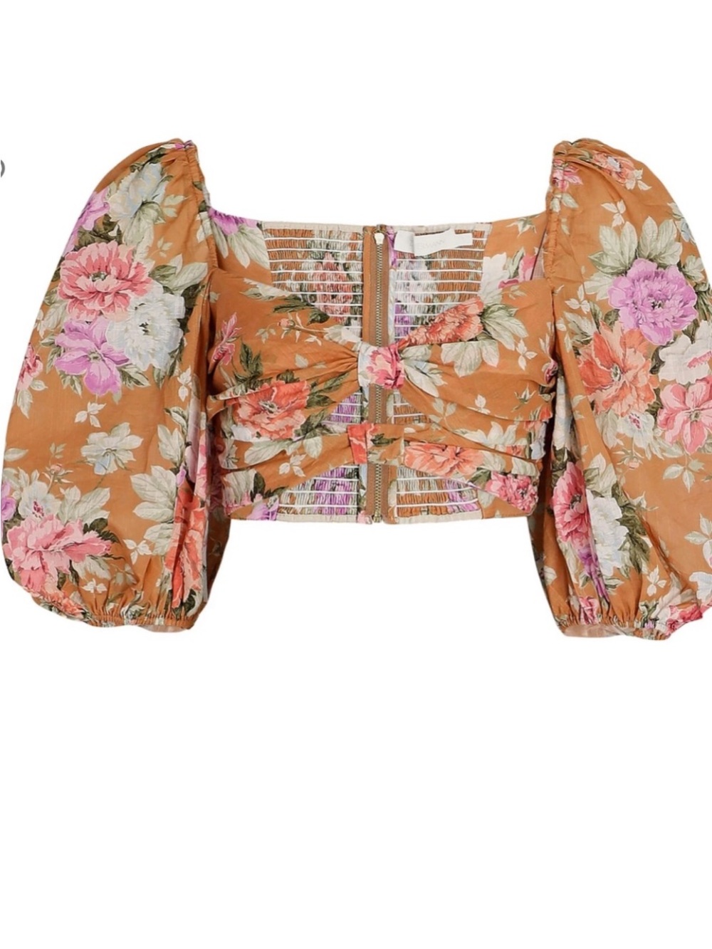 Zimmermann‎ Pattie Floral Cotton Set (Top & Skirt), Size 0 / XS - Picture 4 of 8